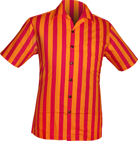 Shortsl. Stripes orange, pink