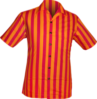 Shortsl. Stripes orange, pink