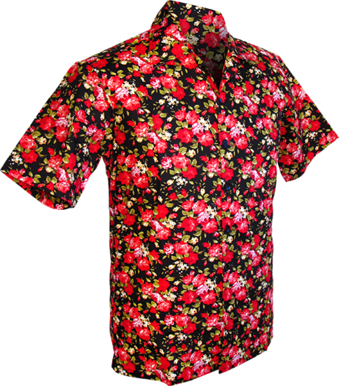 Shortsl. Roses black , red