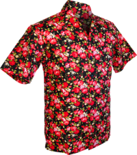 Shortsl. Roses black , red