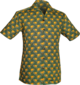 Shortsl. Graphical Bird green , yellow