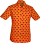 Shortsl. Graphical Bird orange , red