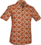 Shortsl. Flower Tile creme , orange