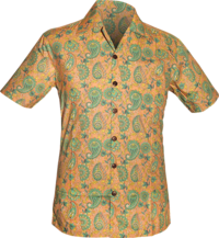 Shortsl. Paisley old-rose , mint , yellow