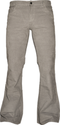 Flare Stretch-Corduroy light-grey