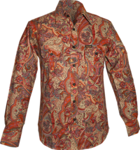 Worker-Shirt Paisley colorful