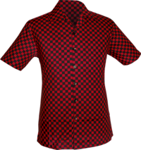 Shortsl. Two-Tone red, black