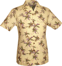 Shortsl. Palms dark-creme, brown, lilac