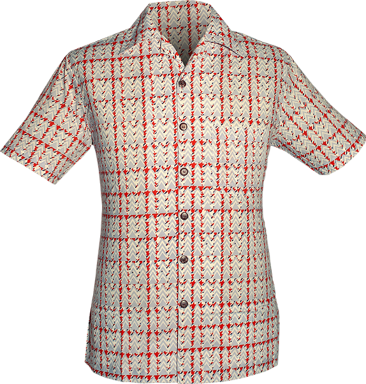Shortsl. Shinori Mountains creme, grey, red