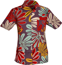 Shortsl. Colorful Palms lilac