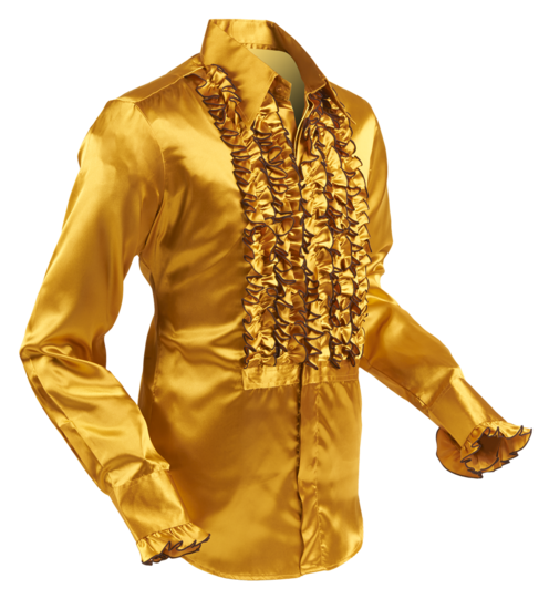 Ruche Satin gold, brown