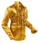 Ruche Satin gold, brown